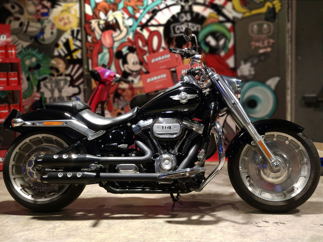 เซอร์วิสรถมอเตอร์ไซค์ Harley-Davidson Fat Boy 114