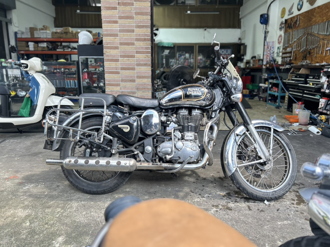 เปลี่ยนผ้าเบรคหน้า